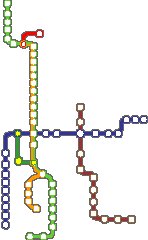 MRT map